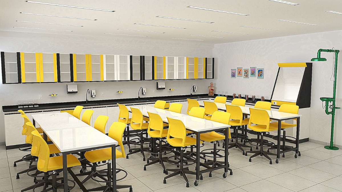 Laboratórios de Escolas e Universidades