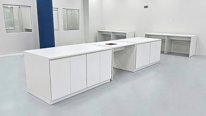 Bancadas Modulares com Armários