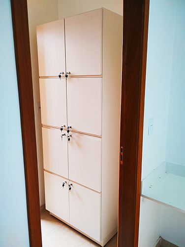 Armário Locker com Fechaduras
