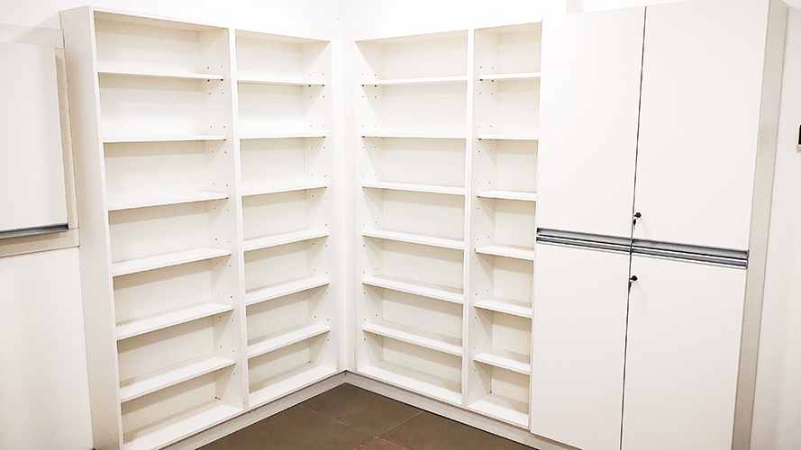 Estante Modular com Armário Lateral