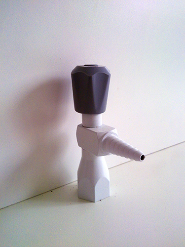 Válvula de gás laboratorial