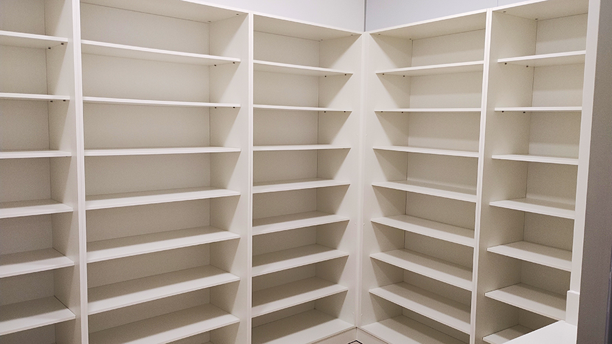 Estantes Modulares para Amostras